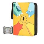 Álbum Pokémon Pikachu Mano Amarilla - 200 cartas