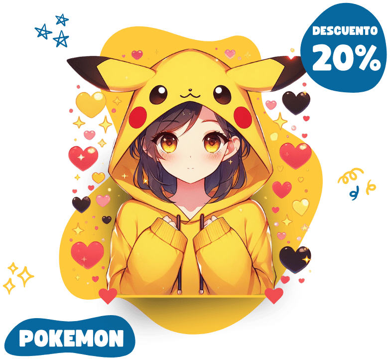 20% DE DESCUENTO CON EL CÓDIGO: POKEMON24